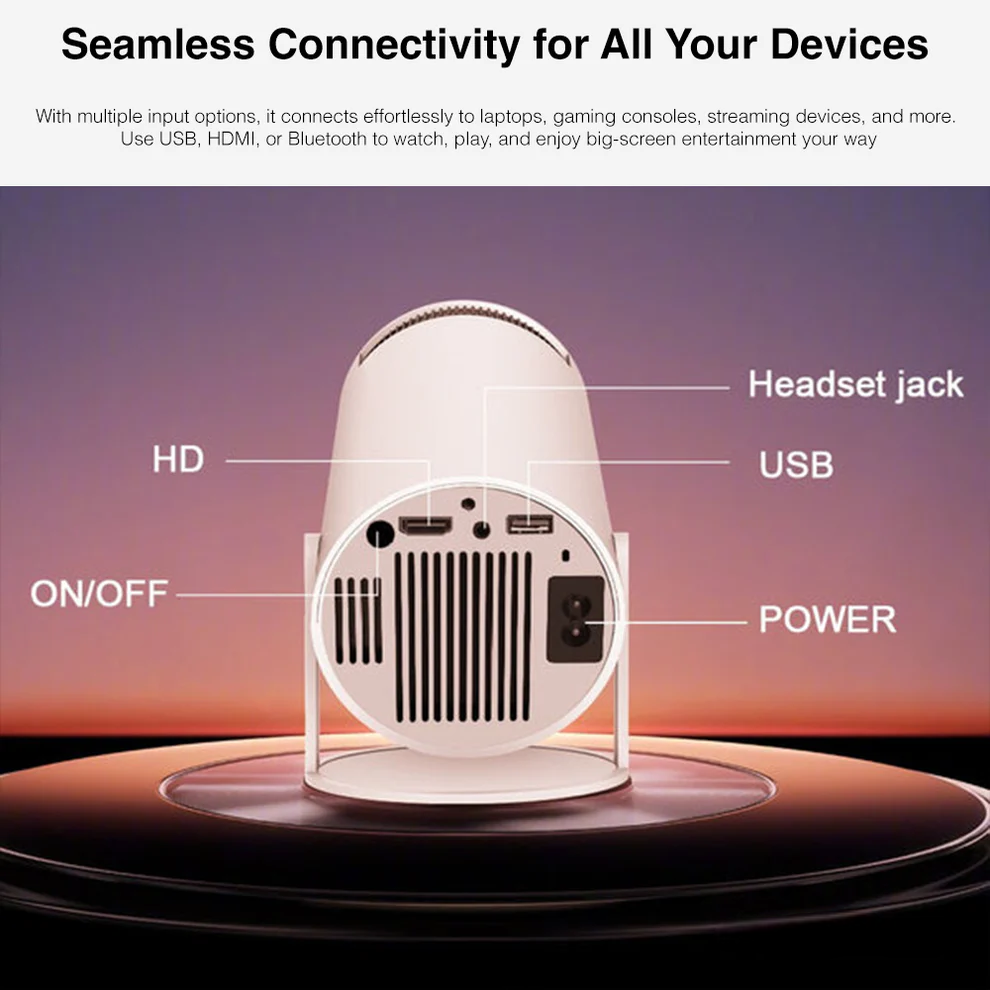 Beamly home projector