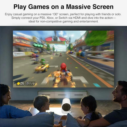 Beamly home projector