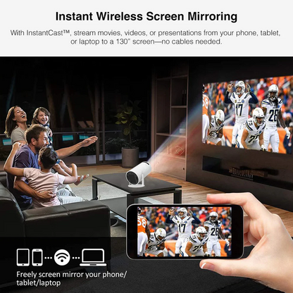 Beamly home projector