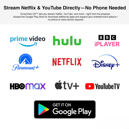 Beamly home projector