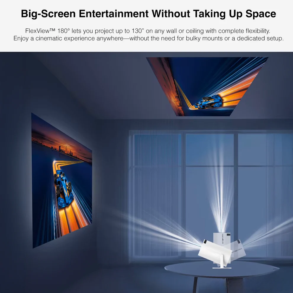 Beamly home projector